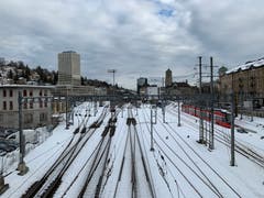 Blick von der Leonhard-Brücke: Der Zauber ist weg. (Bild: Susann Albrecht)