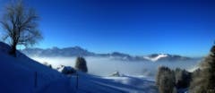 Wintertraum in Gais. (Bild: Toni Sieber)