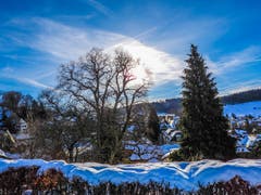 Ein Spaziergang auf Dreiweieren mit Blick auf St.Georgen(Bild: Renato Maciariello)