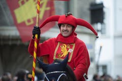 Impressionen von der Fritschivater-Abholung. (Bild: Dominik Wunderli, Luzern, 19. Januar 2018)