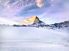 Winterferien in Zermatt. (Bild: Leila Aebli (Zermatt, 1. Januar 2019))
