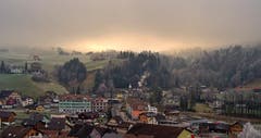 Interessante Lichtstimmung über Weissbad. (Bild: Thomas Ammann)
