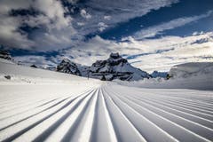Perfekte Piste - die Skifahrer freuts! (Bild: Heidi Blum (Engelberg, 17. Januar 2019))