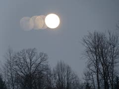Mondwanderung! Am Montag ist Vollmond. (Bild: Josef Lustenberger (Wolhusen, 19. Januar 2019))
