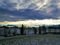 Wunderbare Morgenstimmung mit der Sonne und den Wolken. (Bild: Urs Gutfleisch (Neuenkirch, 20. Januar 2019))
