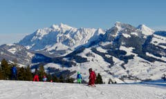 Perfekte Wintersport-Bedingungen auf der Wolzenalp. (Bild: Martin Giger)