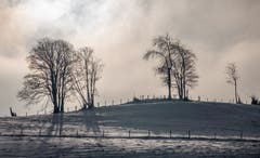 Winterstimmung in Schwarzenberg. (Bild: Erich Heiniger, 22. Januar 2019)