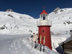 Richtig Winter auf dem Oberalppass. (Bild: Markus Brülhart (Andermatt, 19. Januar 2019))
