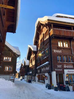 Winterstimmung in Andermatt. (Bild: Markus Brülhart (Andermatt, 19. Januar 2019))