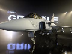 Der Gripen E ist in der Auswahl für das neue Schweizer Kampfflugzeug (Bild: Keystone/EPA TT NEWS AGENCY/ANDERS WIKLUND / TT)