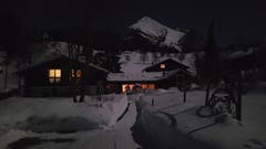 Gemütliche Abendstimmung in Wildhaus. (Bild: Helene Allenspach)
