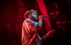 Vorband ist der Schweizer Rapper ZID aus Zürich. (Bild: Andrea Stalder)