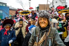 Weitere Impressionen vom «Chrienser Böögge-Triibe». (Bild: Manuela Jans-Koch, Kriens, 26. Januar 2019)