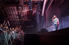 Vorband ist der Schweizer Rapper ZID aus Zürich. (Bild: Andrea Stalder)
