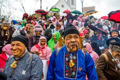Weitere Impressionen vom «Chrienser Böögge-Triibe». (Bild: Manuela Jans-Koch, Kriens, 26. Januar 2019)