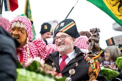 Der Gallivater 2019 Réne Flad strahlt an seiner Abholung. (Bild: Roger Grütter, 12. Januar 2019)