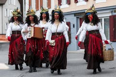 Zigeunerinnen in Gersau. (Bild: KEYSTONE/Alexandra Wey, 28. Januar 2019)
