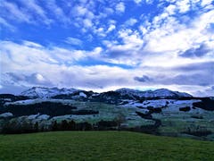 Wolkenkunst über der Pilatuskette (Bild: Urs Gutfleisch (Malters, 27. Januar 2019))