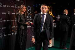 Ankunft von Ruben Vargas (Luzern). (Bild: Claudio de Capitani/freshfocus)