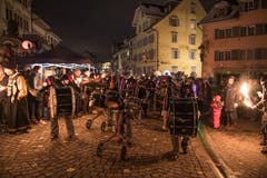 Inthronisation des neuen Heinivaters 2019 in Sursee. (Bild: Roger Grütter, 12. Januar 2019)