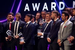 Die Präsentation aller Gewinner. (Bild: Claudio de Capitani/freshfocus)