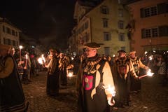 Inthronisation des neuen Heinivaters 2019 in Sursee. (Bild: Roger Grütter, 12. Januar 2019)