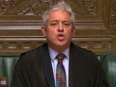 John Bercow, Präsident des Unterhauses, hat die Anträge für die Abstimmung ausgewählt. (Bild: KEYSTONE/AP PA/HOUSE OF COMMONS)