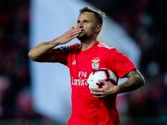 Haris Seferovic ist derzeit nicht zu stoppen (Bild: KEYSTONE/EPA LUSA/MIGUEL A. LOPES)