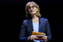 Yvonne Hunkeler, Kantonsrätin und Vizepräsidentin der Kantonalpartei, holte 242 Stimmen, also nur deren 22 weniger als Mitbewerberin Andrea Gmür. (Bild: Alexandra Wey/Keystone (Sursee, 29. Januar 2019))