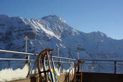 Unser «verwaister Hausberg» von der Sonnenterrasse des Kronbergs aus fotografiert. (Bild: Ingrid Zürcher)