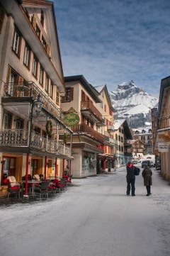 Frostiger Wintertag in Engelberg. (Bild: Caroline Pirskanen (Engelberg, 3. Januar 2019))