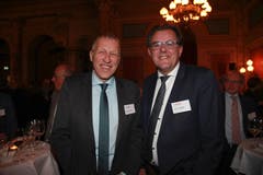 Vertreten den Kanton Luzern in Bern: CVP-Ständerat und IHZ-Vorstandsmitglied Konrad Graber zusammen mit FDP-Nationalrat und Unternehmer Peter Schilliger. (Bild: PD)