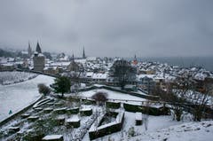 Altstadt im Winterkleid. (Bild: Priska Pirskanen (Zug, 5. Januar 2019))