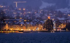 Ein Hauch von Winter. (Bild: Daniel Hegglin (Zug, 5. Januar 2019))
