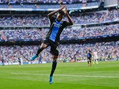 Emmanuel Dennis vom FC Brügge, Reals Schrecken im Bernabeu (Bild: KEYSTONE/AP/MANU FERNANDEZ)