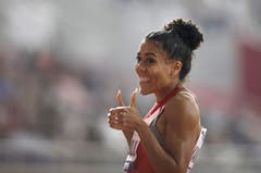Kambundji schrieb nationale Leichtathletik-Geschichte. (Bild: Petr David Josek)
