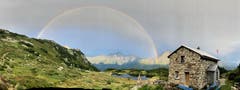 Am letzten meteorologischen Sommertag um 19.34 Uhr nach einer Regenfront aufgenommen, auf Wiedersehen lieber Sommer. (Bild: Cornelia Zopp, 31. August 2019)