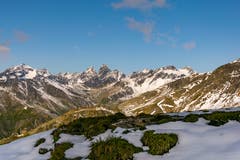 Das Silvretta Massiv mit dem Piz Buin. (Bild: Raymond Bieri, 1. Oktober 2019)
