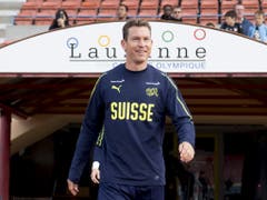 Dass der 35-Jährige trotz seines Alters zum Nationalteam gehört, macht ihn stolz (Bild: KEYSTONE/LAURENT GILLIERON)