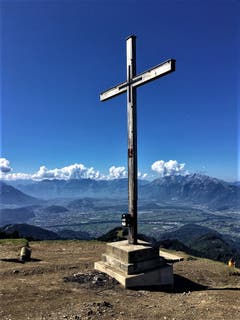 Blick von der Hohen Kugel ins Rheintal. (Bild: Toni Sieber)