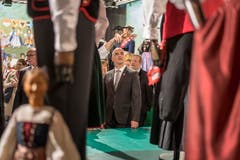 Bundesrat Alain Berset an der Olma-Eröffnung in St.Gallen. (Bild: Michel Canonica)