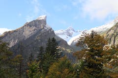 Kampf zwischen Herbst und Winter im Alpstein. (Bild: Notker Wirth)
