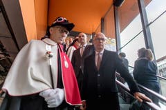 Bundesrat Alain Berset an der Olma-Eröffnung in St.Gallen. (Bild: Michel Canonica)