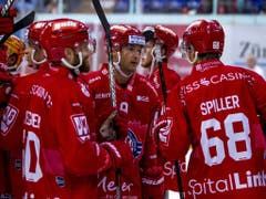 Ein Bild, das nicht mehr so selten ist: In diesem Jahr haben die SC Rapperswil-Jona Lakers fünf der ersten zehn Spiele gewonnen. Letztes Jahr war es zum gleichen Teitpunkt eines (Bild: KEYSTONE/PATRICK B. KRAEMER)