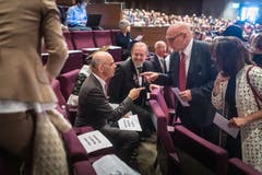 Bundesrat Alain Berset an der Olma-Eröffnung in St.Gallen. (Bild: Michel Canonica)