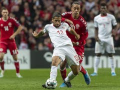 Auch Ricardo Rodriguez besass kurz nach Pause die Möglichkeit zum 1:0 für die Schweiz (Bild: KEYSTONE/GEORGIOS KEFALAS)