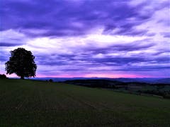 Wunderbar mystische Abendstimmung. (Bild: Urs Gutfleisch, Ruswil, 12. Oktober 2019)