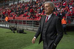 Trainer Vladimir Petkovic. (Bild: KEYSTONE/Georgios Kefalas)