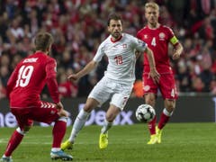 Admir Mehmedi hatte die Schweizer Führung zweimal auf dem Fuss (Bild: KEYSTONE/GEORGIOS KEFALAS)
