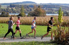 Die Läufer unterwegs. (Bild: Andy Mettler/swiss-image)